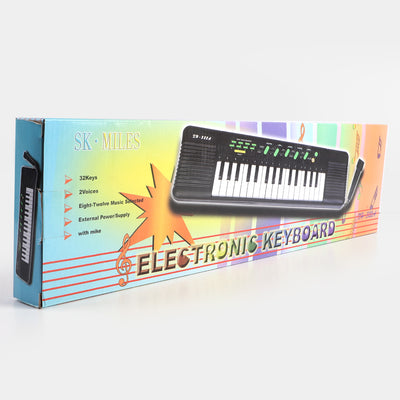 32 Key Piano With Microphone For Kids