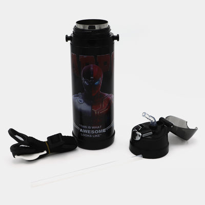 Character Stainless Steel Sipper Water Bottle