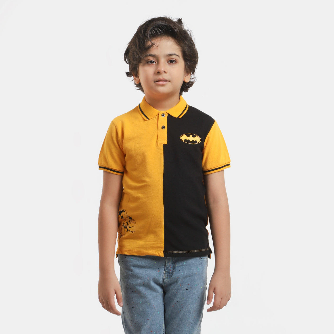 Boys Polo T-Shirt - Citrus