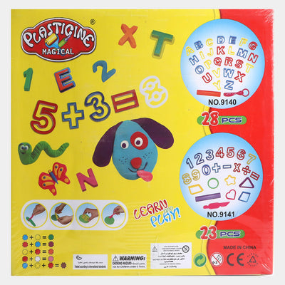 Educational Color Dough Play Set For Kids
