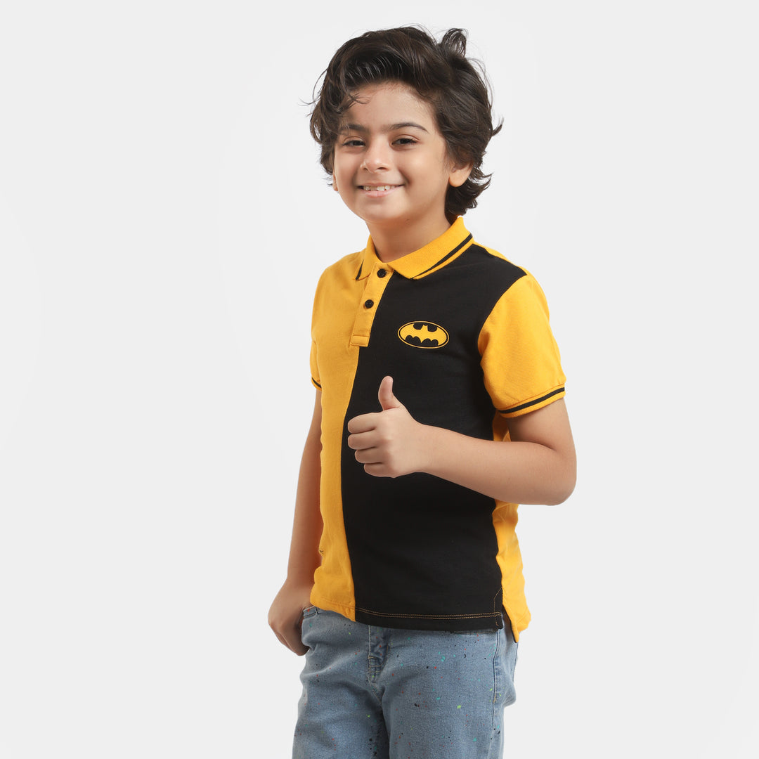 Boys Polo T-Shirt - Citrus