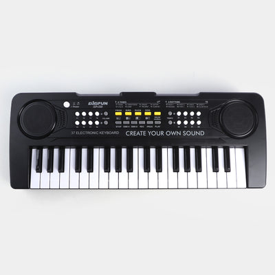 Electronic Music Keyboard Piano With Microphone 37Keys