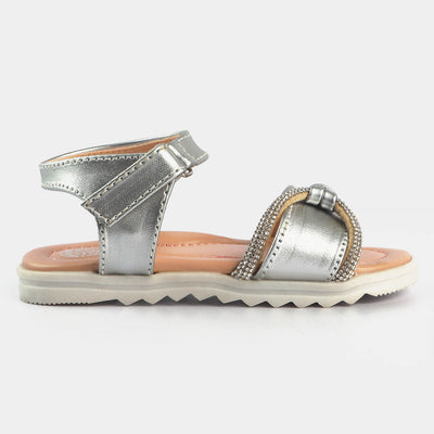 Girls Sandal 1289-SILVER