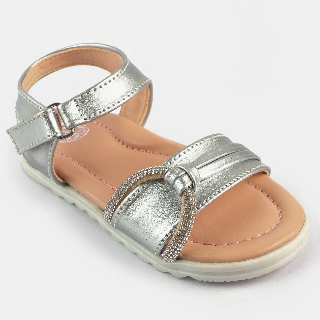 Girls Sandal 1289-SILVER