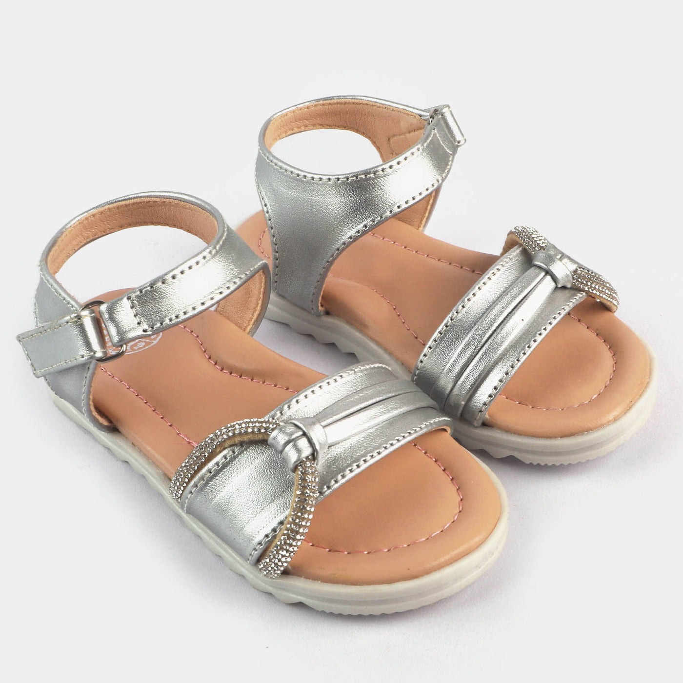 Girls Sandal 1289-SILVER