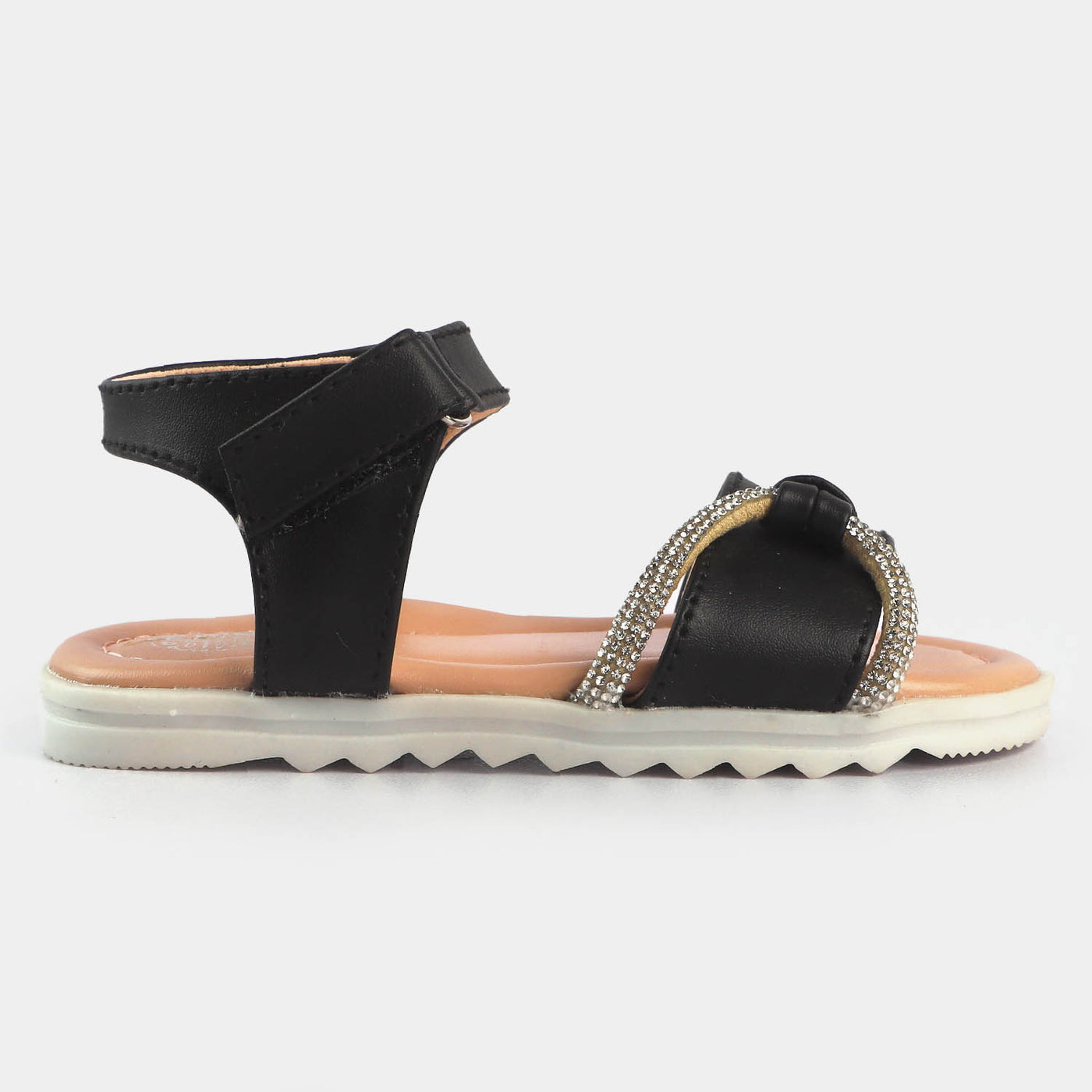 Girls Sandal 1289-BLACK