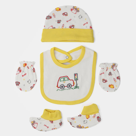 Baby Socks & Cap Set | 4PCs