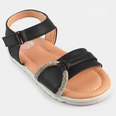 Girls Sandal 1289-BLACK