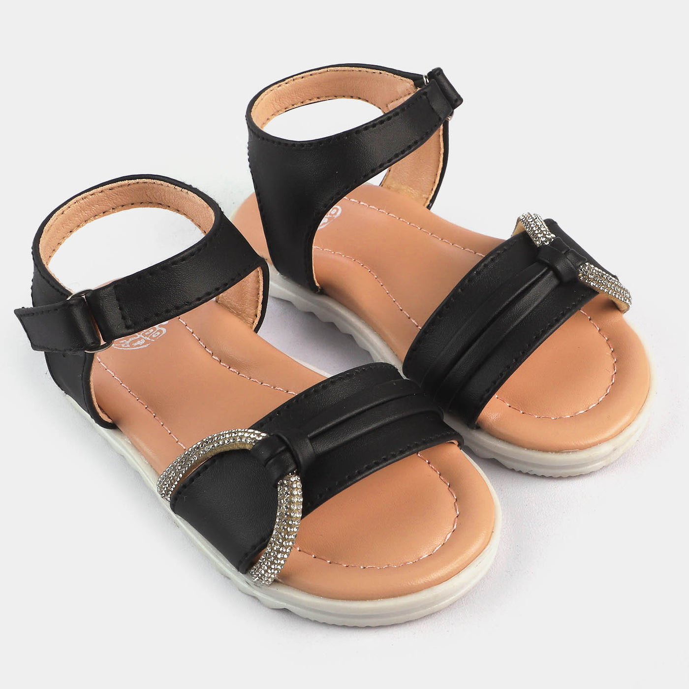 Girls Sandal 1289-BLACK