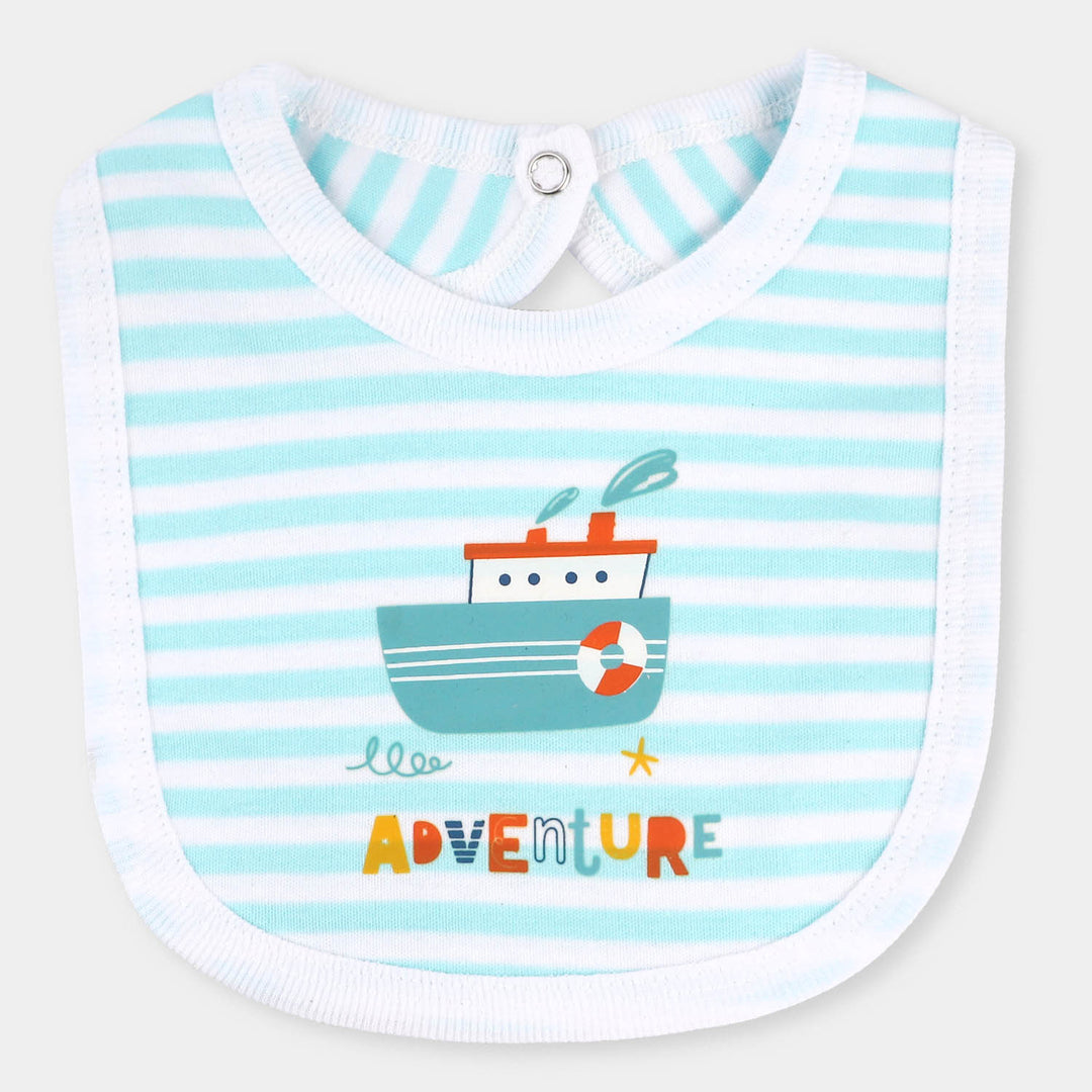 Pack Of 3 Bibs Set Marine Life-mIX