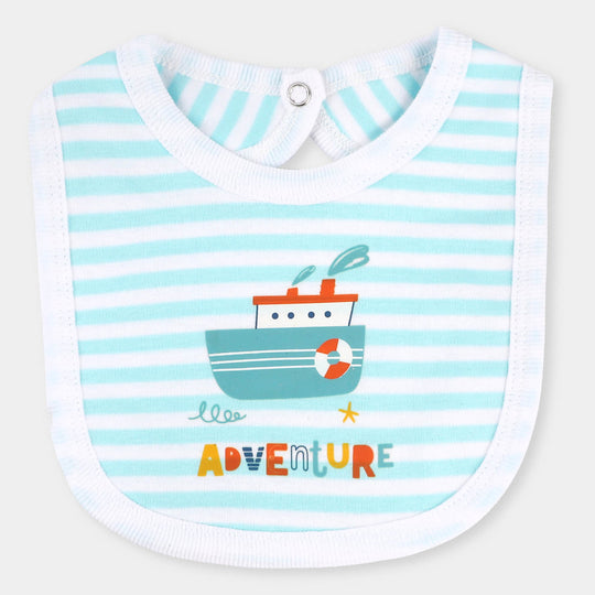 Pack Of 3 Bibs Set Marine Life-mIX