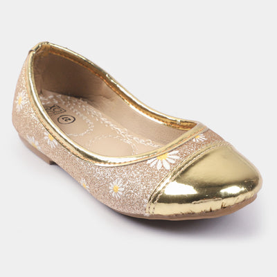 Girls Pumps SP-25-Gold