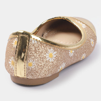 Girls Pumps SP-25-Gold