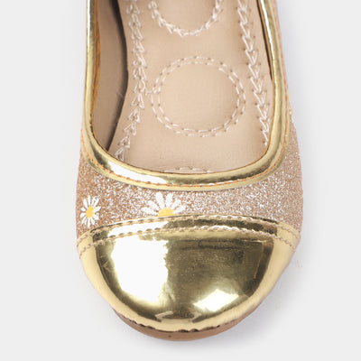 Girls Pumps SP-25-Gold