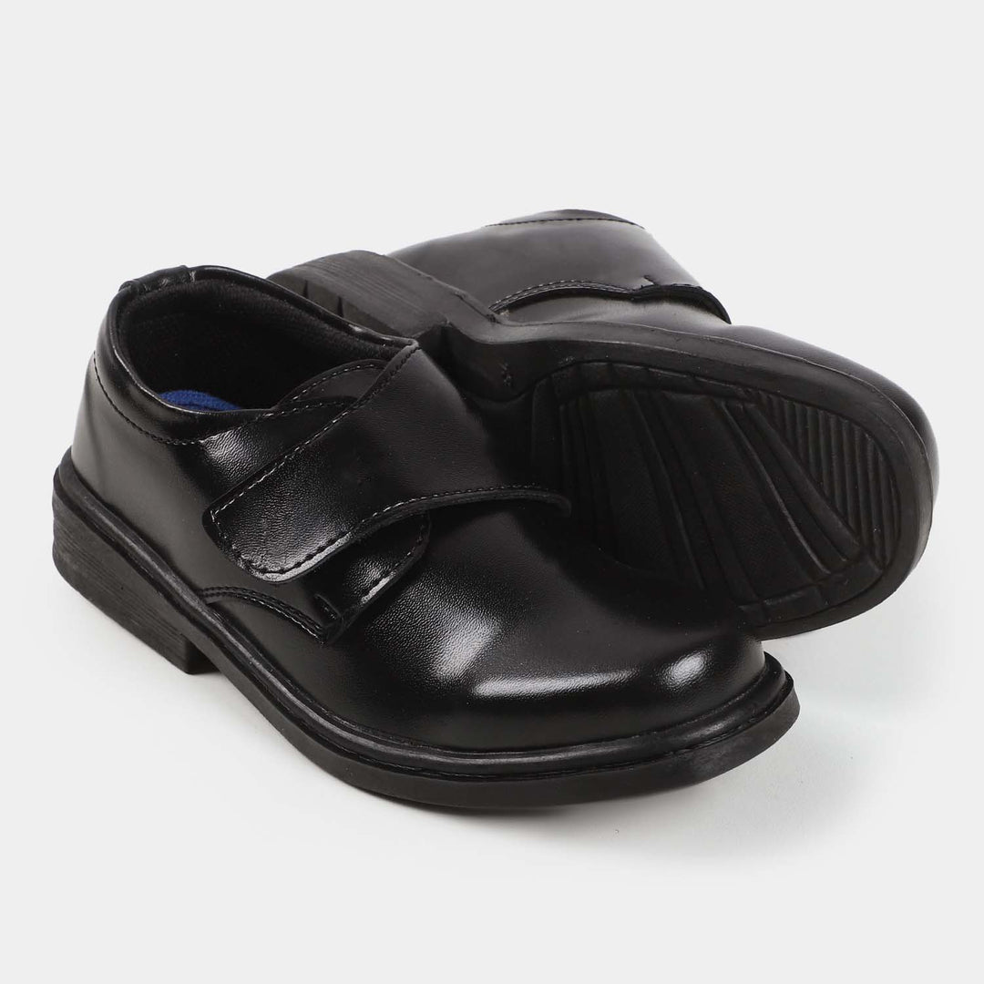 Boys School Shoes TS-12 - BLACK