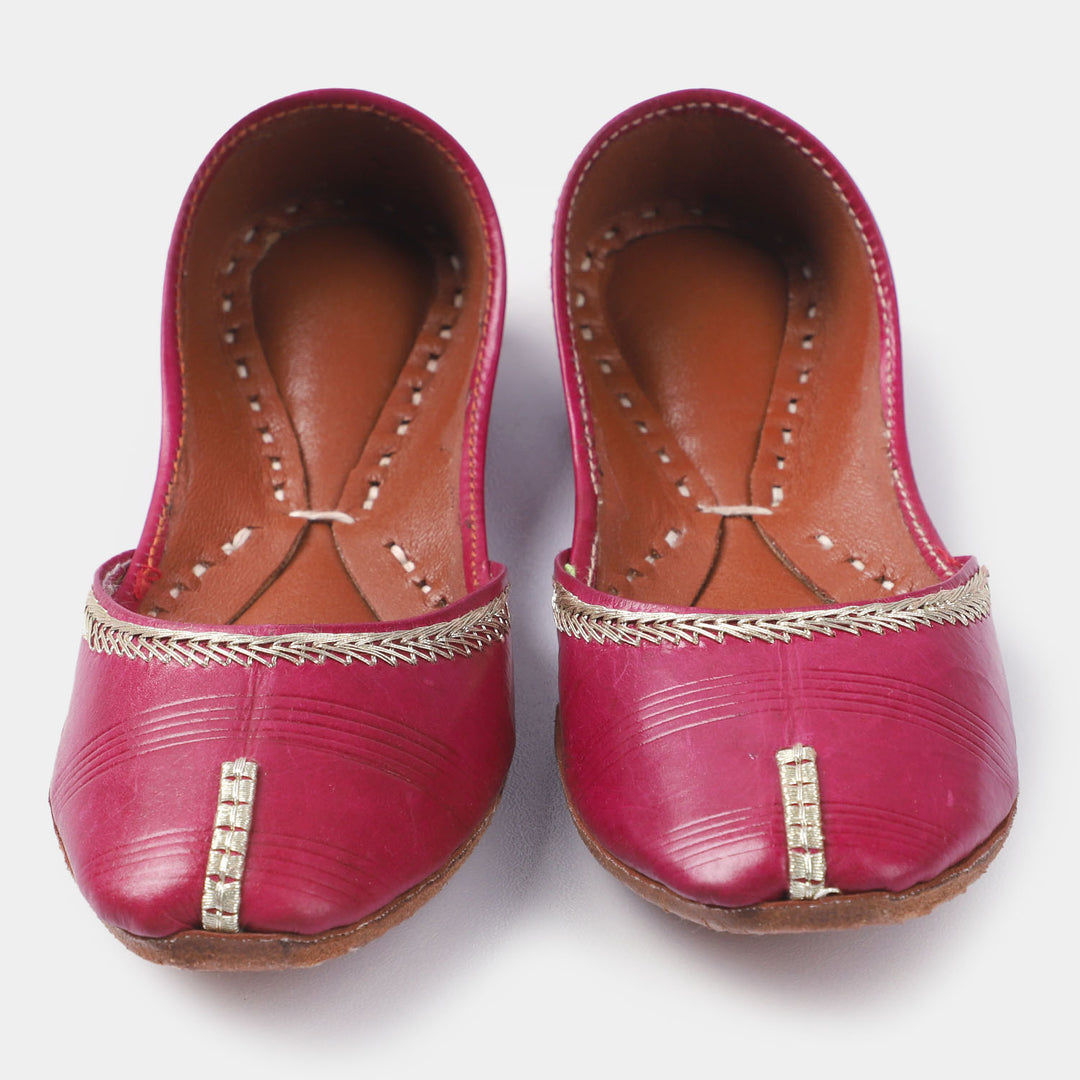 Girls Khussa 70-6 -Fuchsia Price in Pakistan Bachaa Party