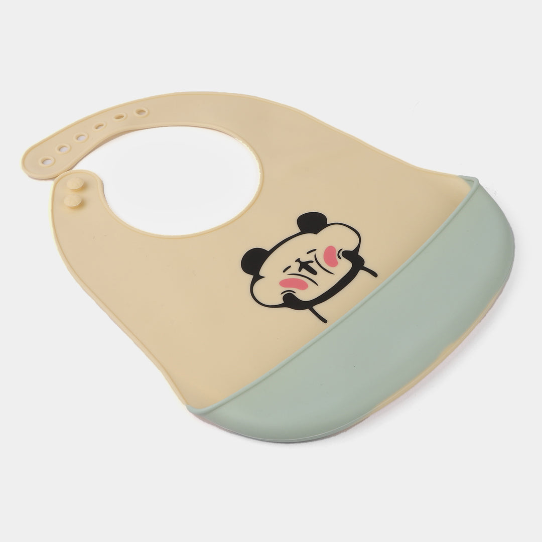 Baby Silicone Bib Food Catcher Pocket | 6M+