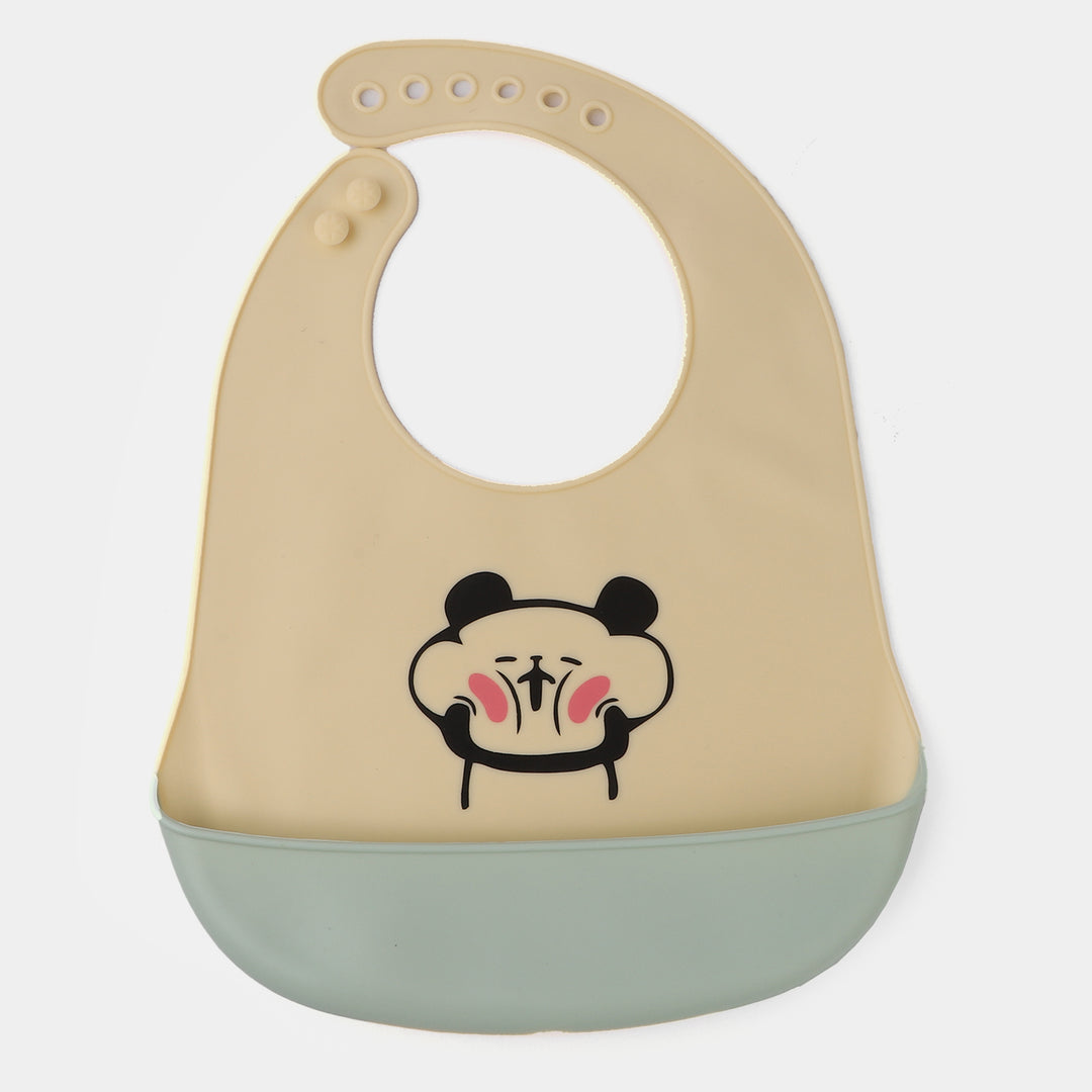 Baby Silicone Bib Food Catcher Pocket | 6M+