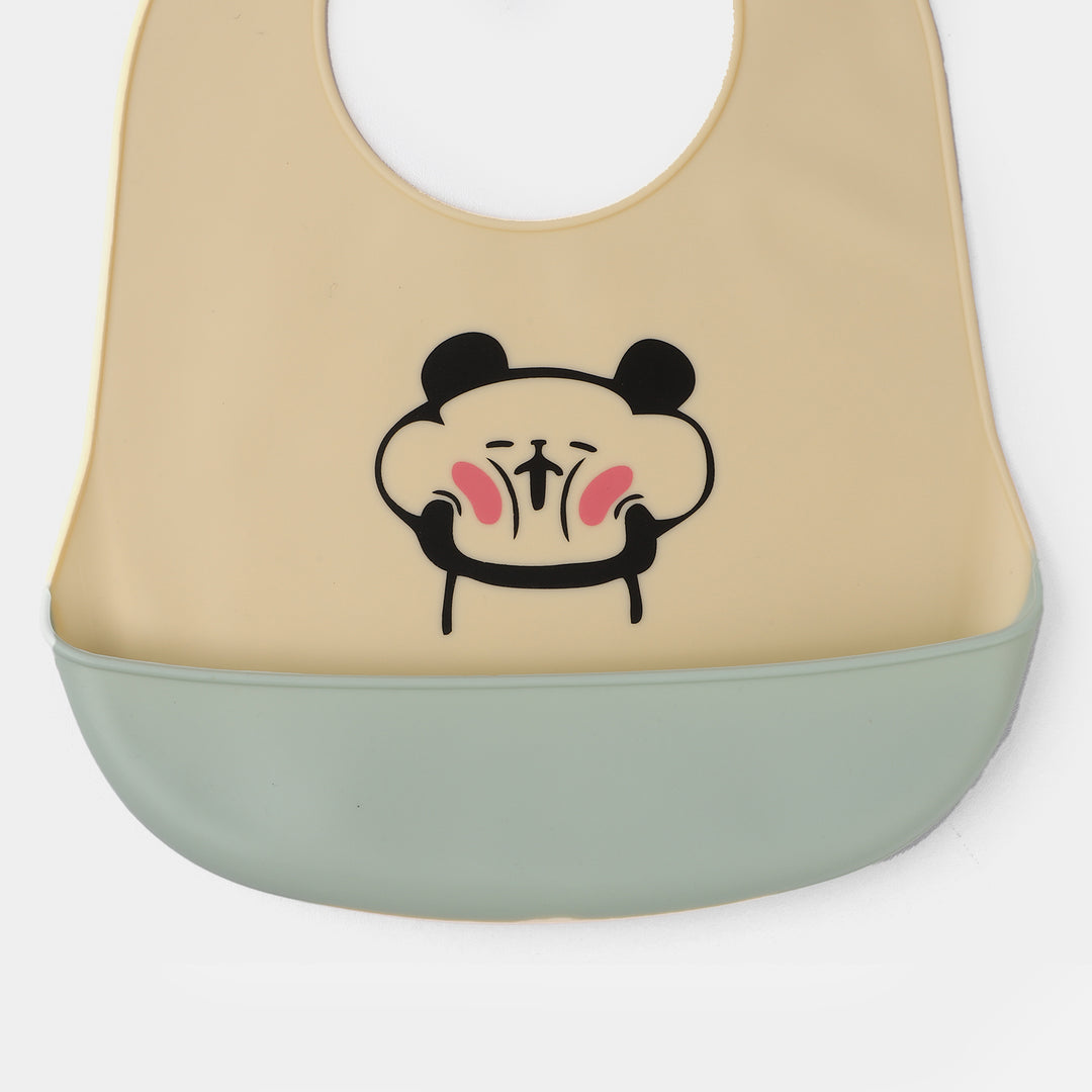 Baby Silicone Bib Food Catcher Pocket | 6M+