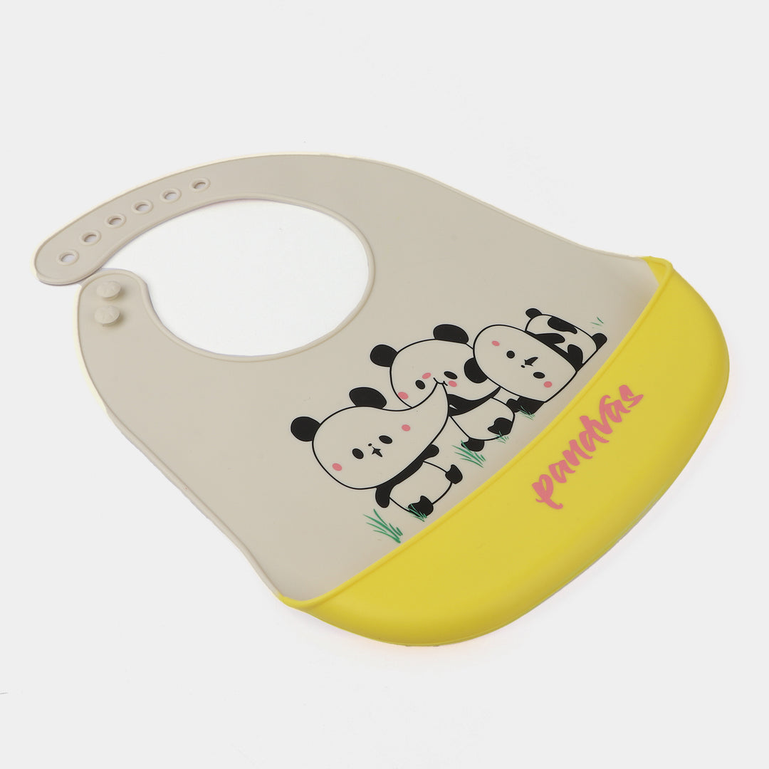 Baby Silicone Bib Food Catcher Pocket | 6M+