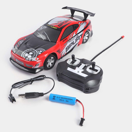 Remote Control Racing Champion Car With Light For Kids