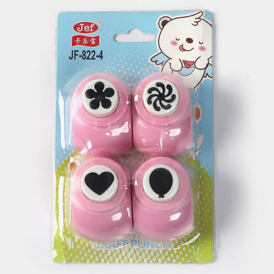 Craft Paper Punch Pack- Pink | 4PCs