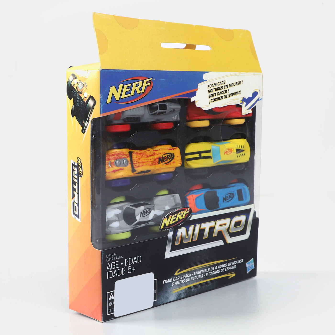 Nerf Nitro Foam Car | 6PCs