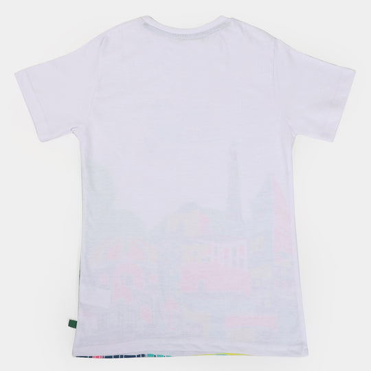 Girls T-Shirt Humara Pakistan - White