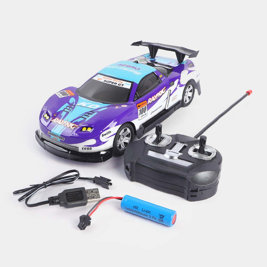 Remote Control Racing Champion Car With Light For Kids