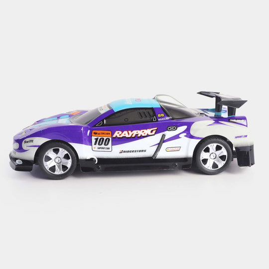 Remote Control Racing Champion Car With Light For Kids