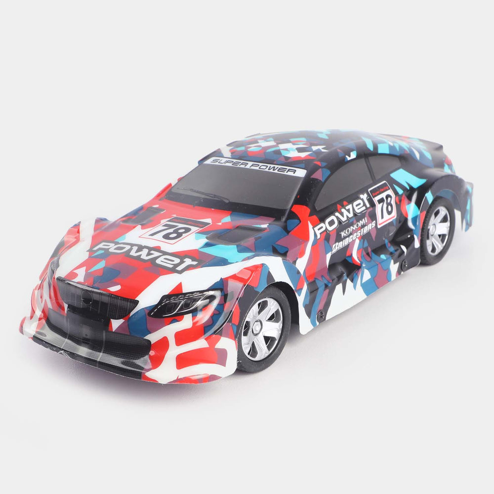 Remote Control Racing Champion Car With Light For Kids