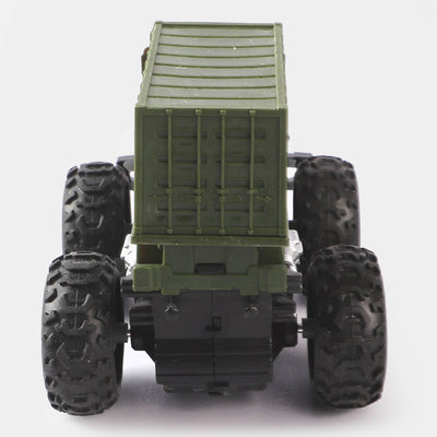 Friction Mini Military Vehicle Toy For Kids