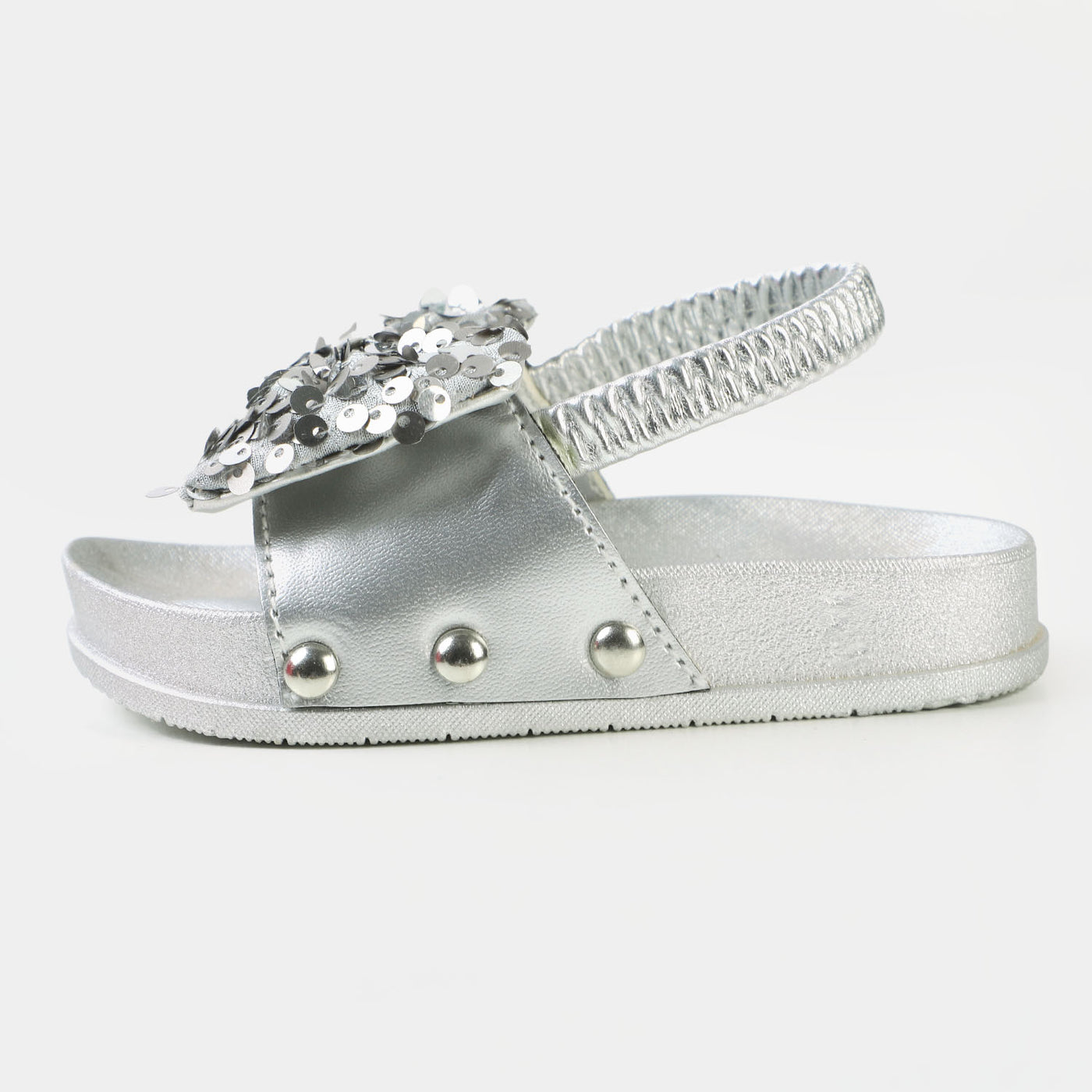 Girls Slipper CL-9 - SILVER