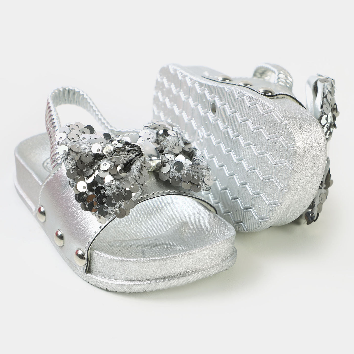 Girls Slipper CL-9 - SILVER