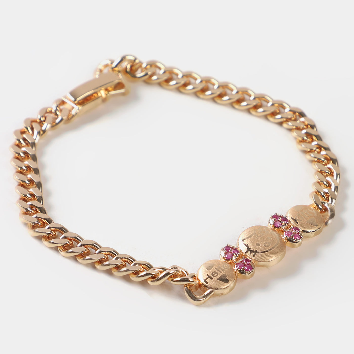 Character Baby Gold Chain Bracelet