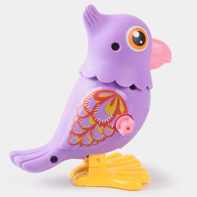 Wind Up Parrot Play Toy For Kids