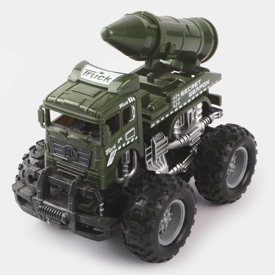 Friction Mini Military Vehicle Toy For Kids