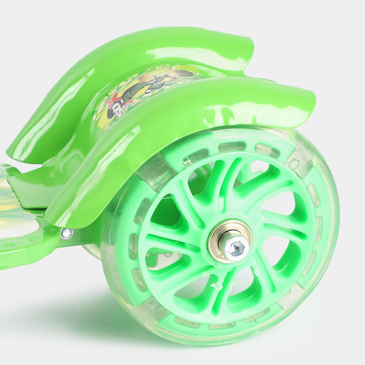 Character 3 Wheeler Scooty For Kids (Green)