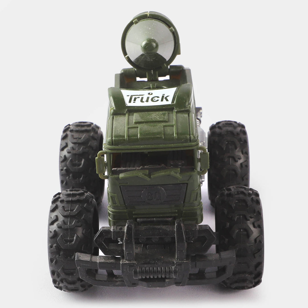 Friction Mini Military Vehicle Toy For Kids