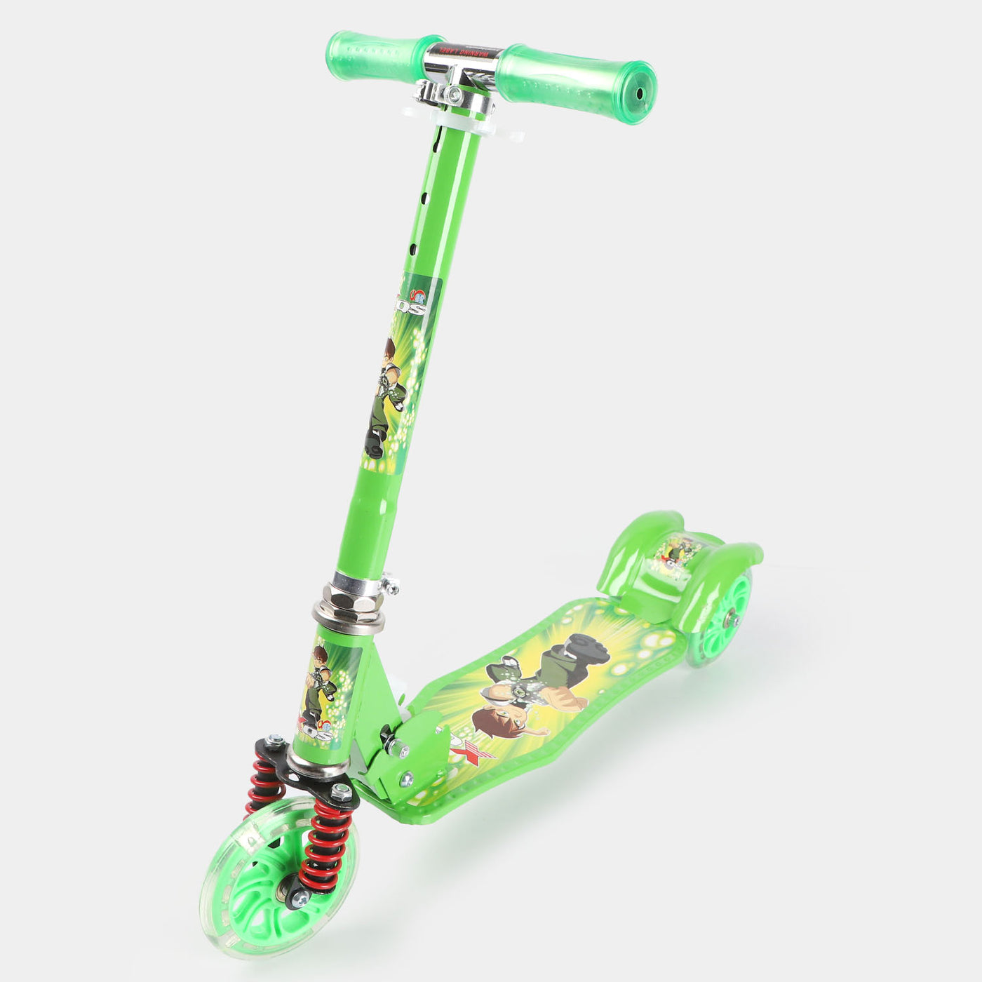 Character 3 Wheeler Scooty For Kids (Green)