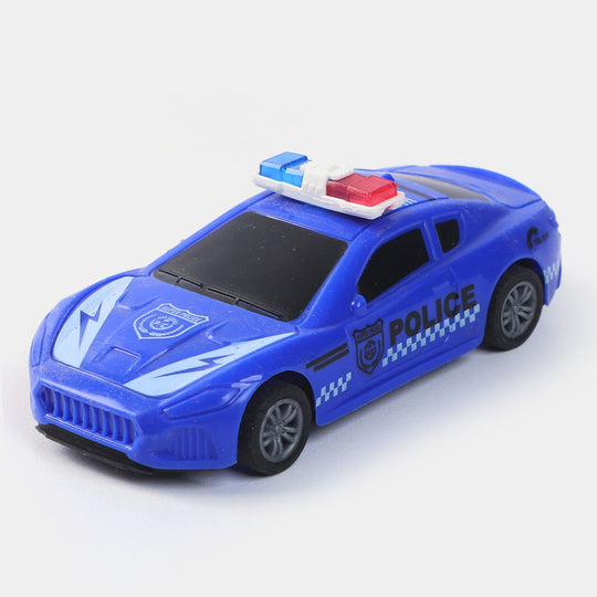 Pull Back & Go Police Vehicle Toy For Kids