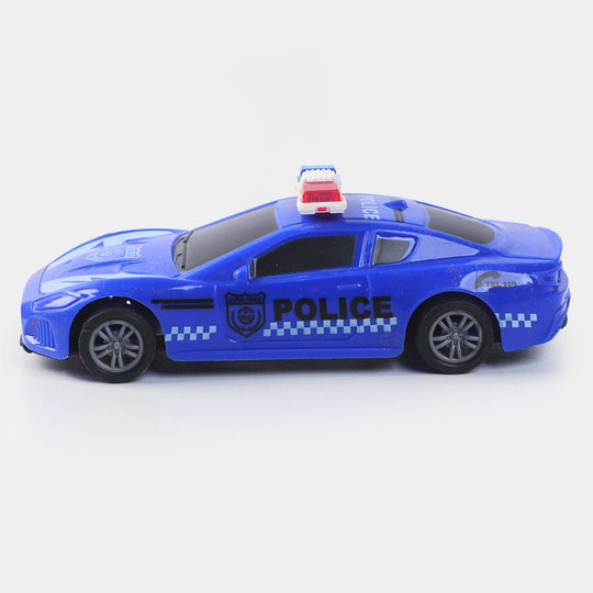 Pull Back & Go Police Vehicle Toy For Kids
