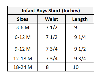 Infant Boys Denim Short Cool-Light Blue