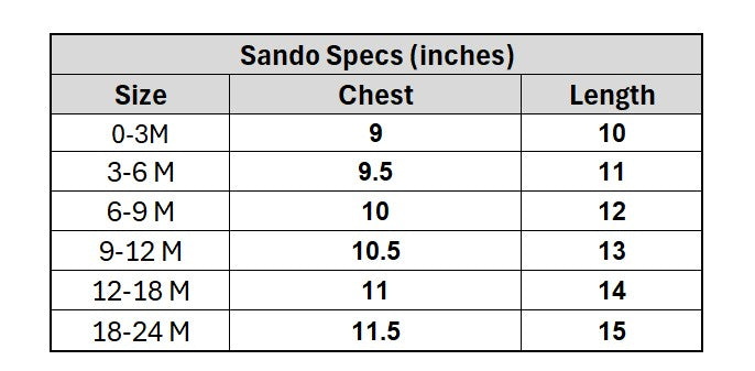 Infant Boys Jersey/Terry Sando Stitch-Tera Cotta