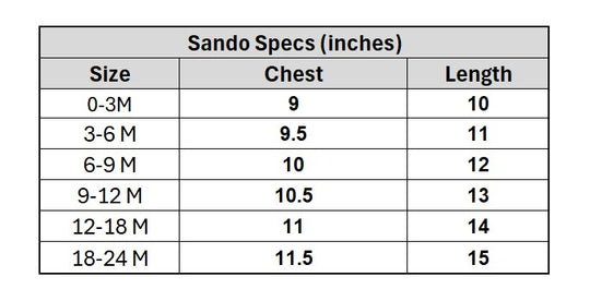 Infant Boys Jersey/Terry Sando Stitch-Tera Cotta