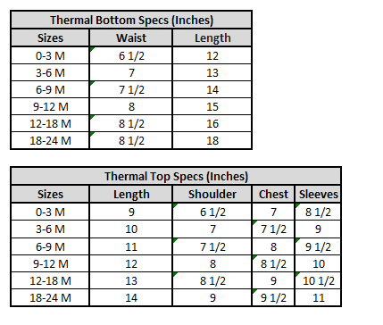 Infants Thermal Inner Wear-H.grey