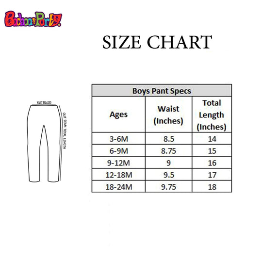 Infant Boys Denim Rigid Pant Basic-BLACK