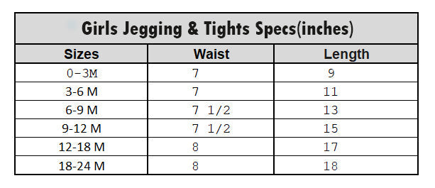 Infant Girls Cotton Jersey Basic Tights-BLACK