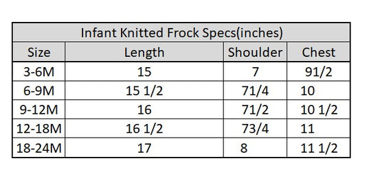 Infant Girls Poly Crinkle Knitted Frock (Strawberry) - Pink