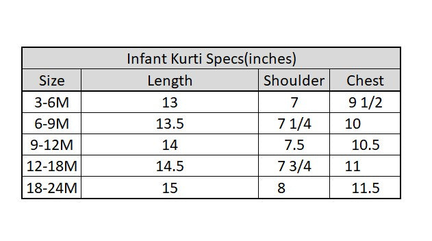 Infant Girls Chiffon 2Pcs (Sona) – Cream